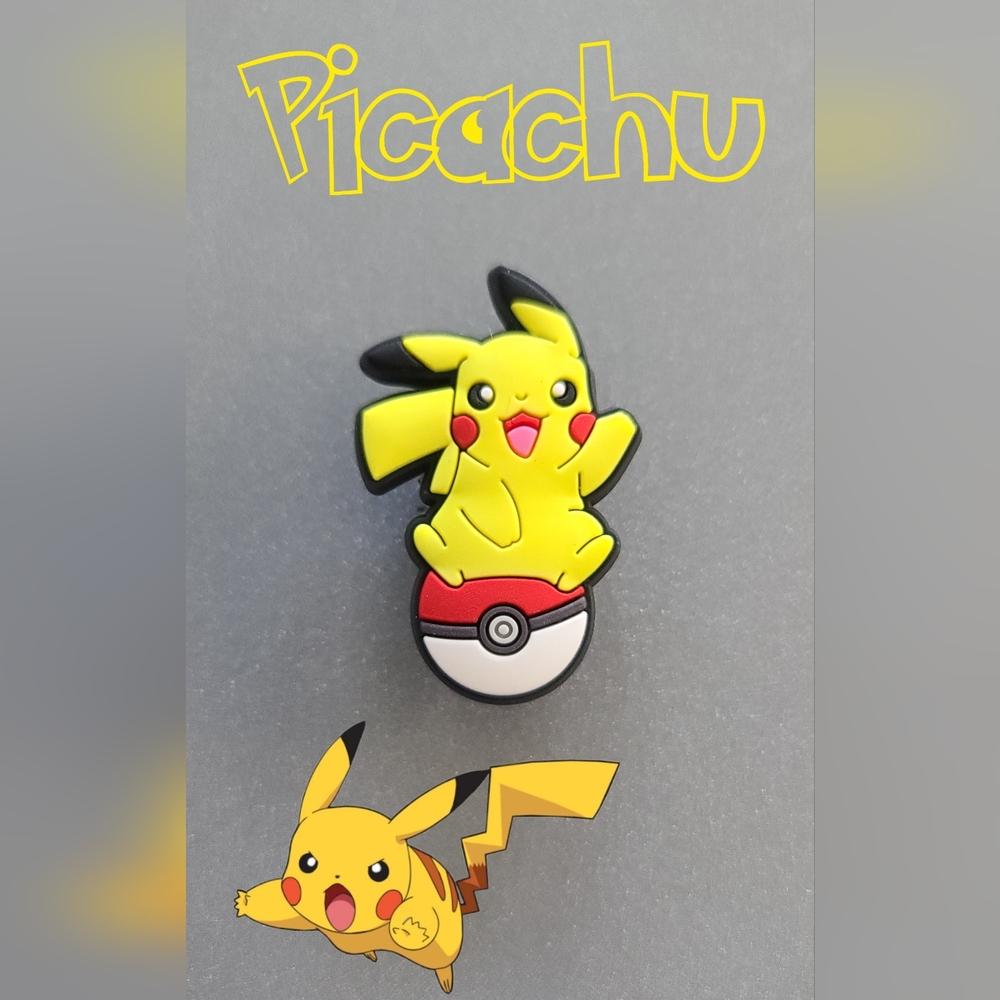 BOGO!! BUNDLE For Discount!!!    Brand New Pokémon Picachu Croc Charm